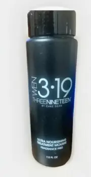 WEN 3•19 Three Nineteen by Chaz Dean Ultra Nourishing Treatment Mousse 7.5 fl.oz