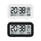 Desk Alarm Clock LCD Display Screen Digital Clock for Bedroom Bedside Office