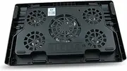 5 Laptop Cooler Base Fan Adjustable Notebook Laptop Cooler Cooling Computer Radiator Laptops Black