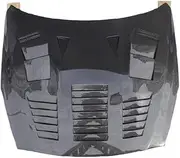 hood vents， Car Styling Accessories Double Sided Full Carbon Fiber Hoods Compatible For R35 GTR GTR35 CBA DBA YC-3 Style Hood Bonnet 2008-2014