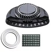 Solar Energy Car Air Freshener Aromatherapy Diffuser Mount 360 Degree Rotation (for: Volvo)