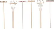 Totority 6pcs Sand Table Accessories Miniature Zen Garden Rake Mini Zen Rake Zen Garden Sand Rake Small Desktop Decoration Rake Tool Decoration Sandbox Rake Bonsai Tools Bamboo