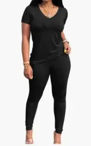 Two piece legging pants set