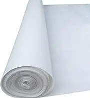 Aisle Runner Carpet, Wedding Carpet Aisle Runner White Runway Carpet Runner Rug 2mm Thickness Bridal Walkway Runner Roll for Wedding Church Party, with 1 Piece Carpet Tape
