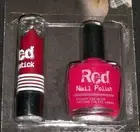 Halloween Vampire Nail Polish Lipstick Red Costume Makeup Theater Stage