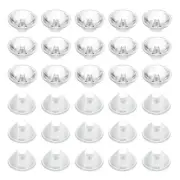 20mm High Power LED Lens, 30 Pcs 10 Degree Smooth Optical PMMA Lenses, Clear