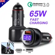Fast Charging USB-C Car Charger Adapter for Apple iPhone 16 15 Pro Max 14 13 11