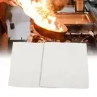 2pcs Emergency Fire Blanket Fiberglass Good Insulation Easy To Use Fire Supp FTD