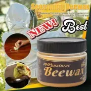 Wood Seasoning Beewax Complete Furniture Solution Care Beeswax New Hot TK
