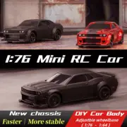 Hot RC C75 1:76 Road Radio-Controlled Car Mini Full Scale Remote Control Car Toy