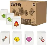 Mahjong Playing Card Game - Portable Connect Board Game | Portable Matching Block Puzzle Family Interactive Toy