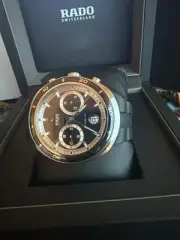 GENUINE Rado D-Star 200 Chronograph Stainless Steel Automatic Swiss Made Watch