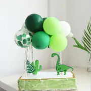 5-inch Mini Green Balloon Cake Topper Kit