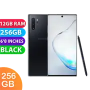 Samsung Galaxy Note 10+ Plus (256GB, Aura Black) - Refurbished (Excellent)