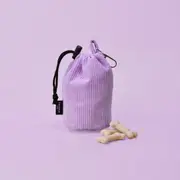 Cocopup London Drawstring Dog Treats Pouch Lilac Cord