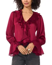 Vince Camuto Ruffled Top
