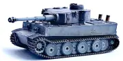 Dragon 1:72 German Initial Production Tiger I Ausf. H Heavy Tank, DRR63113