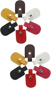 Operitacx 2sets Cuticle Scissor Bags Manicure Scissor Pouches Protective Covers Nail Tools Clipper Holders 6pcs*2