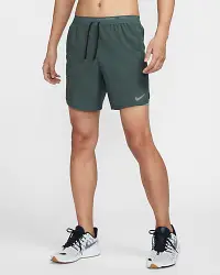 在飛比找Nike官方商店優惠-Nike Dri-FIT Stride 男款 7" 二合一跑