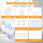 Resin Mixing Cups Versatile Epoxy Mixing Cup with Stir Sticks for Resin guUQt