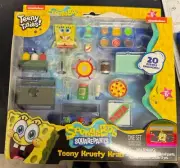 NEW Teeny Tinies SpongeBob Squarpants Teeny Krusty Krab Mini Food Playset & Fig