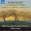 (Naxos)舒曼：第三、四號交響曲(馬勒配器)/艾爾索普 Schumann: Symphonies Nos. 3 & 4/Marin Alsop