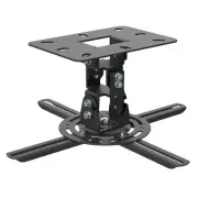 Universal Projector Ceiling Mount Low Profile Projector Mount w/Retractable A...