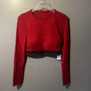 Calvin Klein Large Icon Cotton Modal Lightly Lined Long Sleeve Bralette