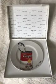 Andy Warhol Campbell's Soup Limited Edition Plate by Block + Box 2549/5000