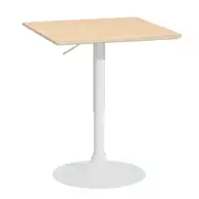 Square Bar Table with Swivel Base and Gas Lift - 60CM
