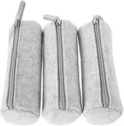 [Ipetboom] Felt Sunglasses Pouch Set 3pcs Eyewear Storage Bag Soft Scratch-proof for Travel Everyday Use