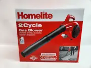 Gas Leaf Blower Homelite 150MPH 400CFM 2 Cycle Handheld 26cc Brand New