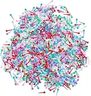 HEALSOPTHY Colorful Plastic Sequin Pins Safe DIY Decor Pins for Crafting Creative and Durable for Enhancing Practical Skills and Intelligence Art Projects