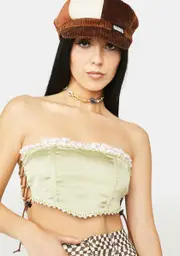 [Stuck on Stupid] Nancy Satin Top