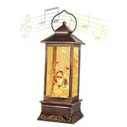 Christmas Lanterns Singing Battery Operated Musical Lighted Christmas Snowman
