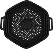 Foldable Ice Bath Water Tool Portable And Silicone Chiller Easy To Fold And Store Silica Gel Ice Filter Container Shower, black