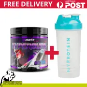 Onest Hyperburn Thermogenic Fat burner boost metabolism Dark Fusion 30srv Shaker