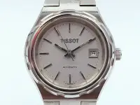 在飛比找Yahoo!奇摩拍賣優惠-【TISSOT】TISSOT 天梭 銀面自動 不銹鋼日期顯示