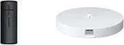 [Ultimate Ears] Boom 3 Portable Waterproof Bluetooth Speaker - Night Black With Power Up Wireless Charging Dock - White