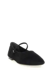 [Tory Burch] Tory Burch-Mary Jane Flat Shoes Nero-Donna 9.5