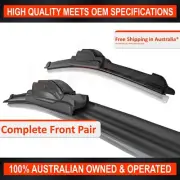 Wiper Blades for Ford Territory Ghia TS TX SY SX 2004-2011 22" + 22" FRONT PAIR