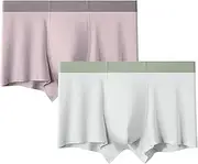 [Maiyifu-GJ] 2 Pack Men's Boxer Briefs Underwear Soft Breathable Stretch Underpants for Men Comfortable Moisture-Wicking Trunks, Color36, 3X-Large, Color36, 3X-Large