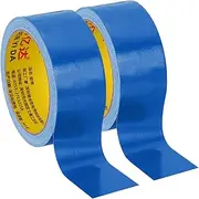 uxcell 1.6"x0.01" Bookbinding Tape, 22 Yard Total 2 Roll Cloth Bookbinding Repair Tape Book Binding Tape Self Adhesive for Repairing Old Books, Blue