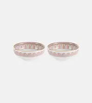 [La DoubleJ] La DoubleJ Set of 2 porcelain snack bowls