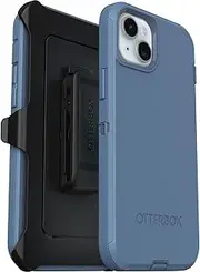OtterBox Defender Case for iPhone 15 Plus, Baby Blue Jeans