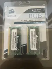Brand New Corsair Laptop Memory 8 gb (2x4GB - DDR3 - 1333Mhz)