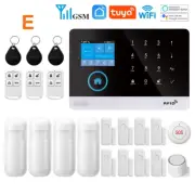 Tuya Alarm System Wifi GSM Security Alarm System Home Burglar Alarm for House Of