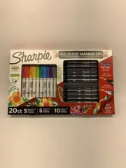 Sharpie 20ct Creative Marker Set - Bullet/Brush/Chisel Tips