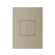 HPM Legrand Arteor Smart Light Switch 2 Gang (Vertical) Champagne | AWNVSW2CHP