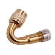 Tire Valve Extension Set 45 90 135 Degree Angled Adaptors golden A